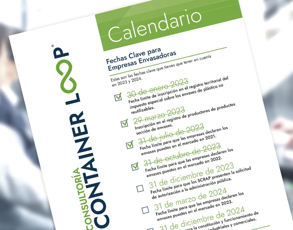 Calendario envasadoras
