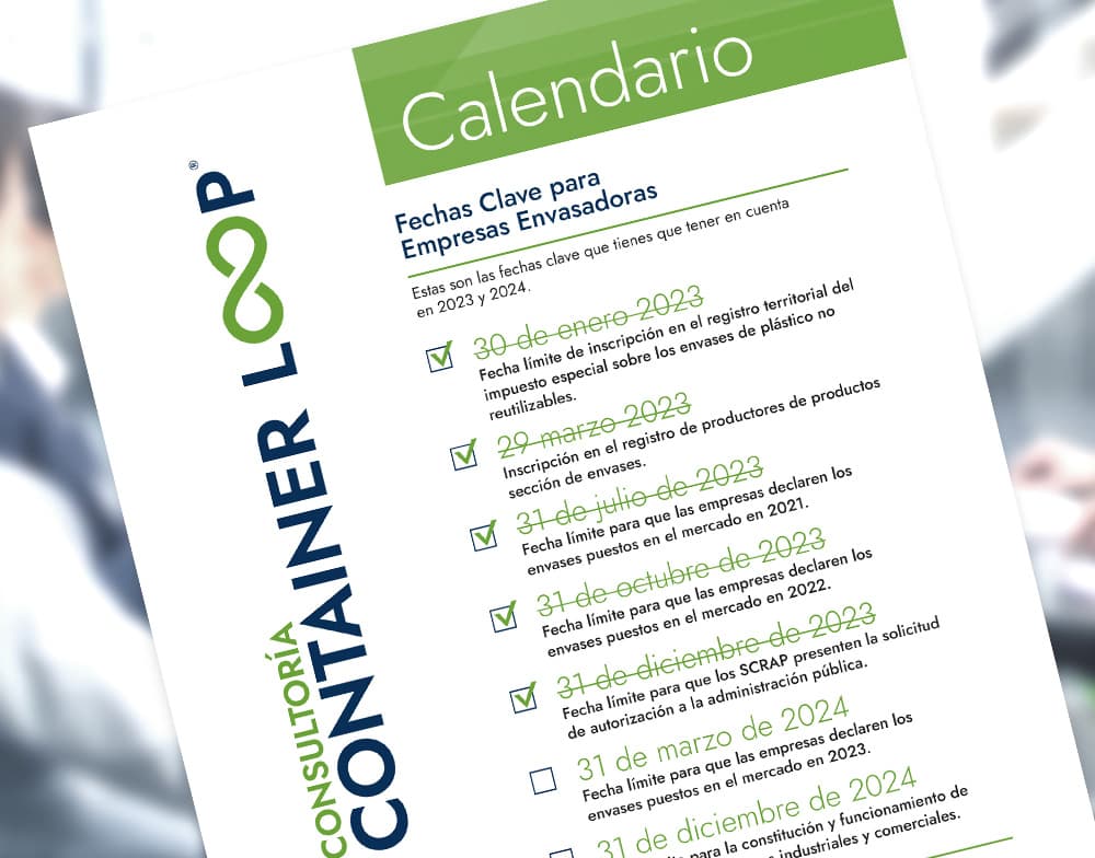 Calendario envasadoras