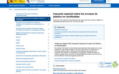 Preguntas y respuestas en relación con el impuesto especial sobre los envases de plástico no reutilizables